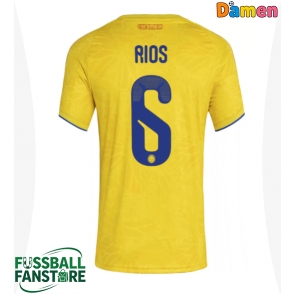 Kolumbien Richard Rios #6 Replik Heimtrikot Damen WM 2026 Kurzarm